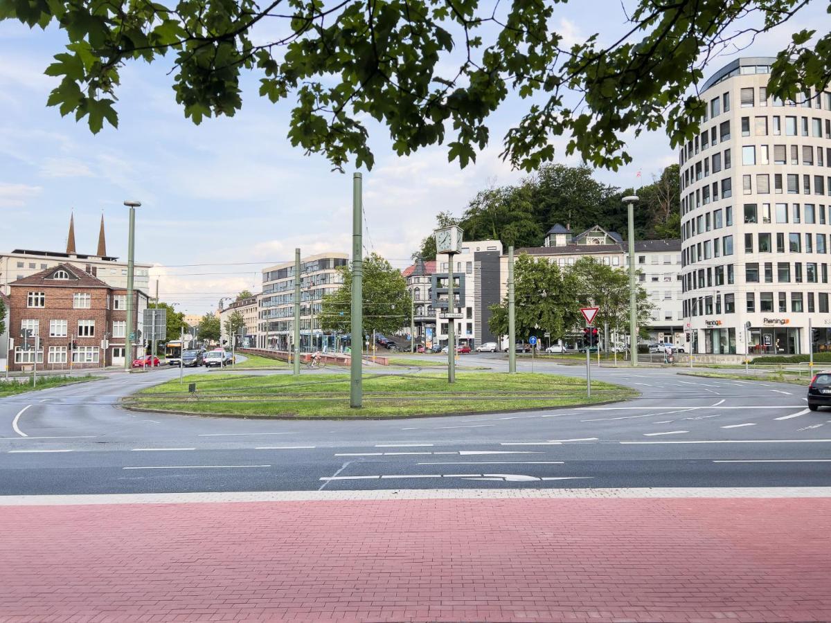 Home By Doni I Apartment An Der Kunsthalle I Parkplatz & Balkon Bielefeld Ngoại thất bức ảnh